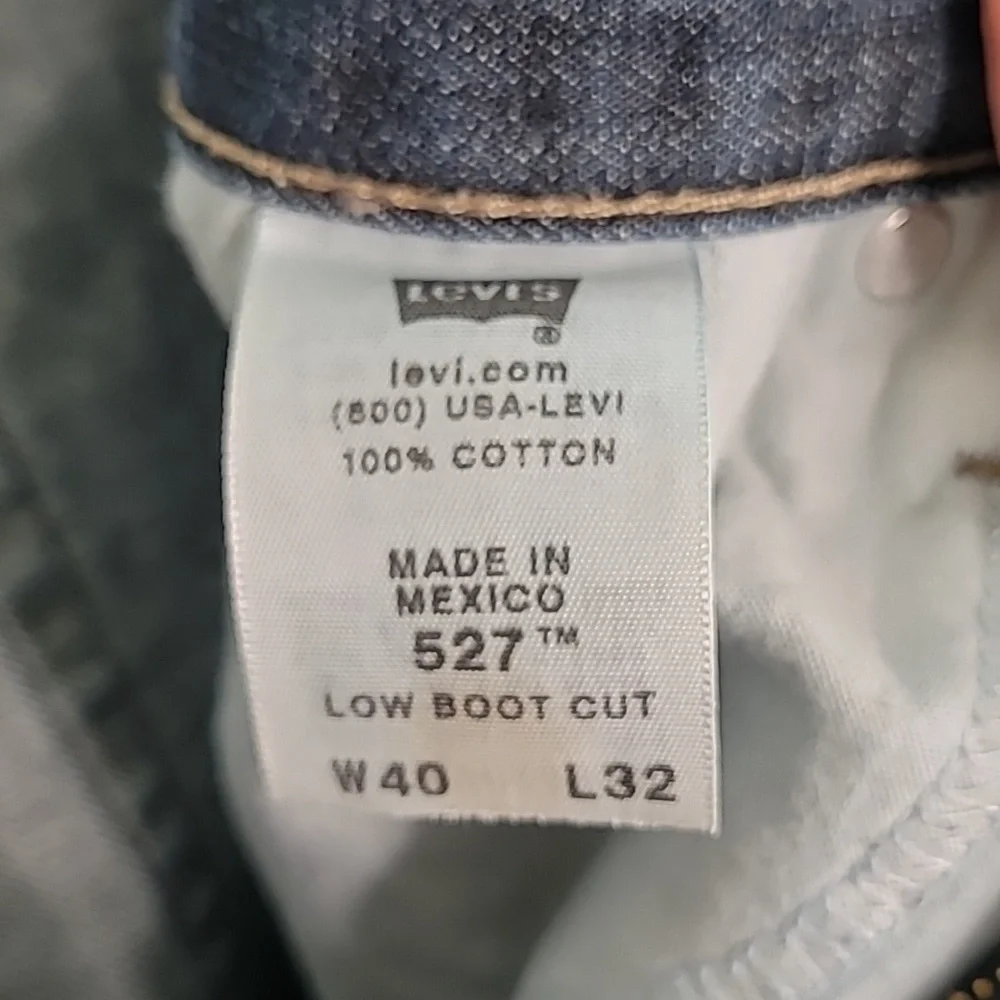 Levi's 527 Low Rise Bootcut Jeans 40